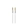 EXPLOYD EX-K-642 Jack 3.5 (M) cable-Jack 3.5 (M), for micro and headphones, 1 m, white