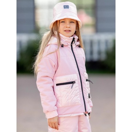 Jacket for girls, height 158 ​​cm, pink color-1