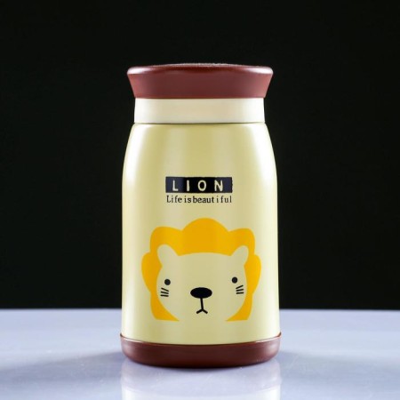 Thermos, 260 ml, mini "rabbit", 260 ml, retains heat 2 hours, 7 x 14 cm, mix-5
