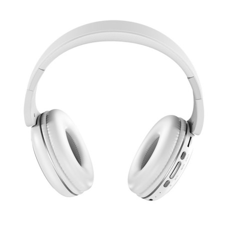 Hoco W23 headphones, wireless, full -size, 300 mAh, white