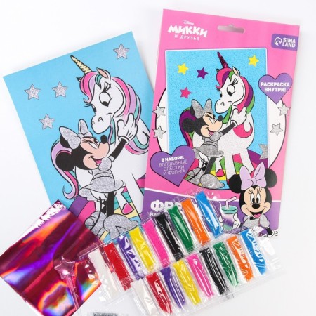 Set for creativity, fresco Minnie Mouse and Unicorn-2