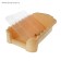 RIF toilet with a column, for dogs, 55 x 40 cm, beige