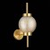 Wall lamp ST LUCE. SL1155.301.01. Marena. 1x40 W, E14, 16.5x38.8 cm, brass color