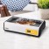 Electric grill KitFort KT-1686, 1500 W, anti-stick coating, 38x22 cm, silver