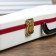 Casket Musical Plastic Mechanical "Violin" White 6x34.5x12.7 cm