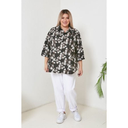 Female shirt, size 62, black color