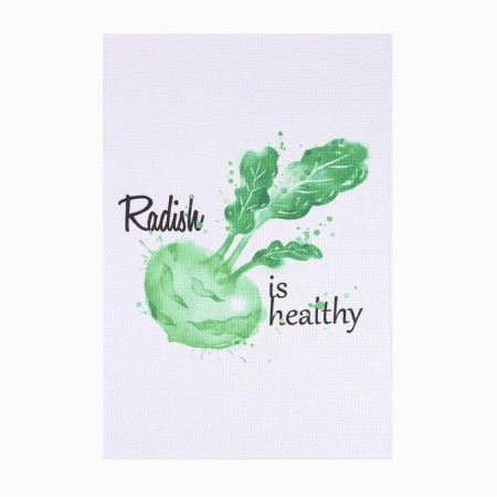 A set of kitchen towels of the “vegetables” 40x60 ± 3cm, 3 pcs, 100% PE-5