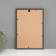 Photo frame Plastic "Mira" 20x30 cm beech with gold (plastic screen)