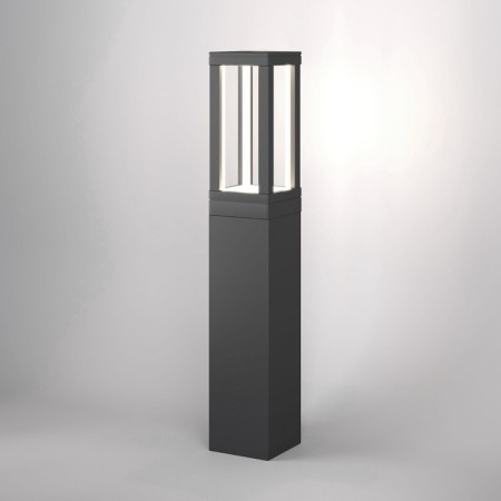 Landscape LED LED Elektrostandard, Frame, 120x120x700 mm, 12W, LED, 550LAM, 4000K, Gray Color