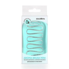 Mini comb for dry and wet hair Solomeya, with jasmine aroma