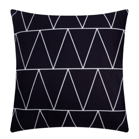 Pillowcase decorative Ethel Geometry "Zigzagi" 40x40 cm, velor-1