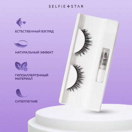 Falf eyelashes Selfie Star Eyelashes Wispy Prettiest, SSD6-1