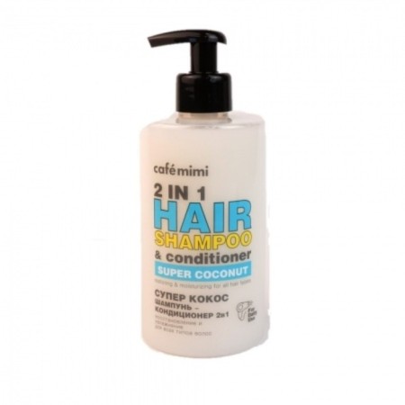 Cafune hair-controls Café Mimi Super Coconon, 2 in 1, 450 ml