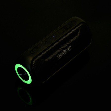 The portable column Defender Enjoy S1000, 20 W, Bluetooth 4.2, 2000 mAh, backlight, black-8