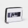 Lightning wallet, card for cards, for coins, white color