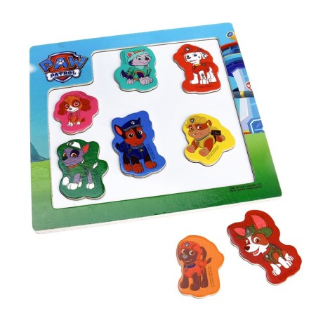 Wooden toy "Puppy patrol" Magnetic board 15 × 15 cm-1
