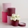 Set of round boxes 5 in 1, "sophistication" 23x23-15x15