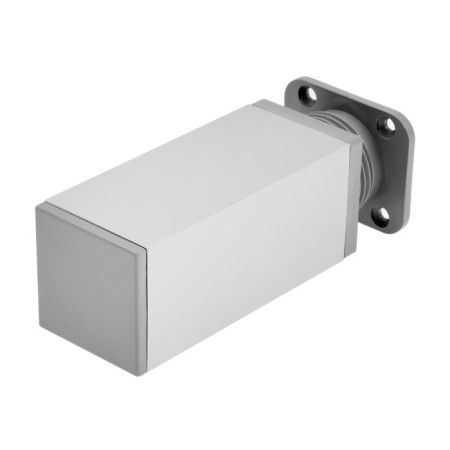 Support adjustable ORKV001CR tundra, square, 40x40, h = 100 mm, matte chromium color-2