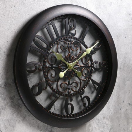 Wall clock, series: interior, Baroque, D-50 cm-1