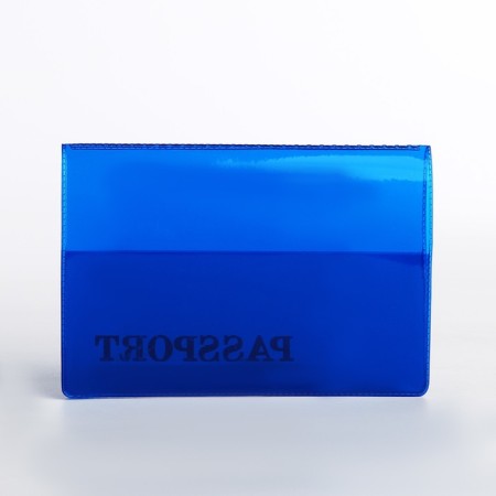 Cover for passport, blue color-2