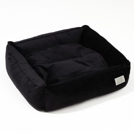 Lynchik for cats and dogs velor Pet Lab, 45 x 40 x 15 cm, black
