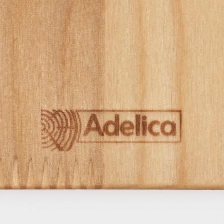 ADELICA supply dish 20 × 18 × 1.8 cm, soaked in oil, birch-11