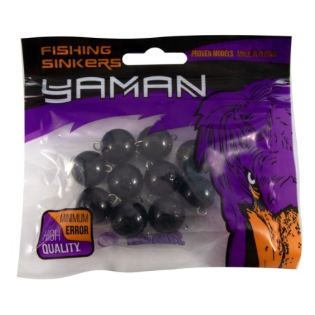 Cargo Cheburashka painted collapsible Yaman 10 pcs., 28 g, black-4