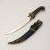 Souvenir product "Yatagan", 35cm, blade 22cm