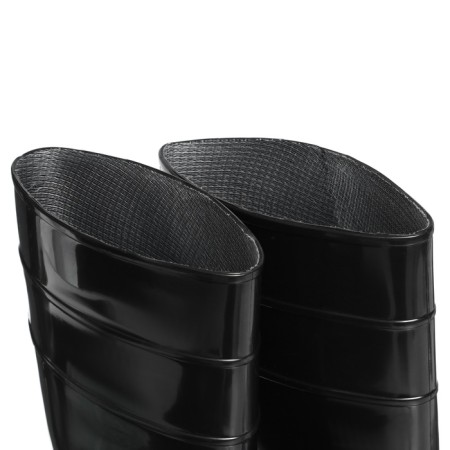 Men's boots S-25, PVC, black, size 41-8