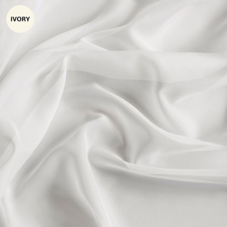 Tulle "April +", size 100x270 cm, ivory color-1
