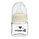 Basic feeding bottle, classic throat, glass, slow flow., 60 ml., 0 months, white color
