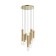 Schiny LED 7X4W 3000K cascading chandelier
