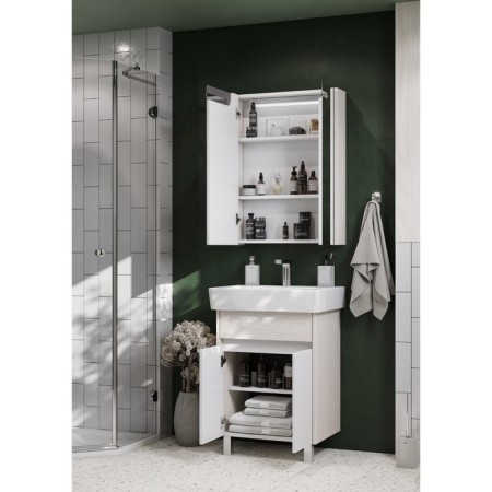 Verdi 60 mirror, white ash of factories-4