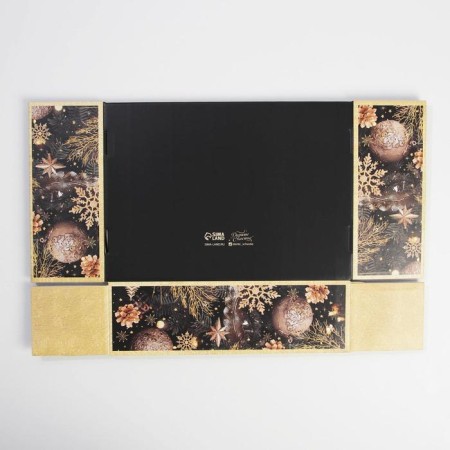 Folding box Pressent, 30.7 x 22 x 9.5 cm, New Year-8