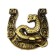 Horseshoe New Year's “New Year: Luck will make richer”, 7 x 10 cm