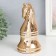 Souvenir Ceramics "Chess Figure. Horse" Gold 20.5x10x10 cm