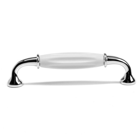 Cappio RSC012, plastic, m/o 128 mm sloping handle, chromium color-2