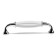 Cappio RSC012, plastic, m/o 128 mm sloping handle, chromium color