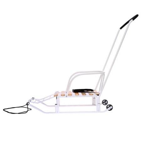 Sled "Timka 5 comfort", white color-3