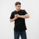 T -shirt male, black color, size 56