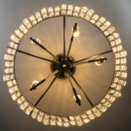 Smart ceiling lamp Zolletta, 60W, E14, 53.5x53.5x39.5 cm-4