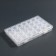 Organizer for decor, 7 blocks, 4 cells, 17.5 × 10.5 × 2.7 cm, the color is transparent