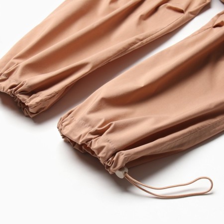 Cargo Pants Women's Minaku: Casual Collection Beige Color, Rr. 48-11