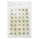 The Kuznetsova applicator, 70 spines, spantex, 23x32 cm, yellow.