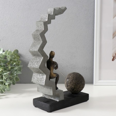Polystone souvenir "only up" 34x12x24 cm-1