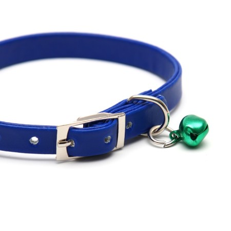 Matte collar with a bell, 30 x 1 cm, mix of flowers-1