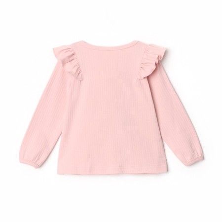 Longsliv children, dusty rose color, height 98 cm-3
