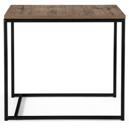 Varuna Metal Journal, Oak Velington/Black 54x54x48 cm-1