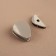 Bag Fraille 4.8 × 3.5 cm, pearl silver color