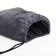 A bag for shoes on a lace, “ZFTS”, an outer pocket, a reflective strip, color gray color